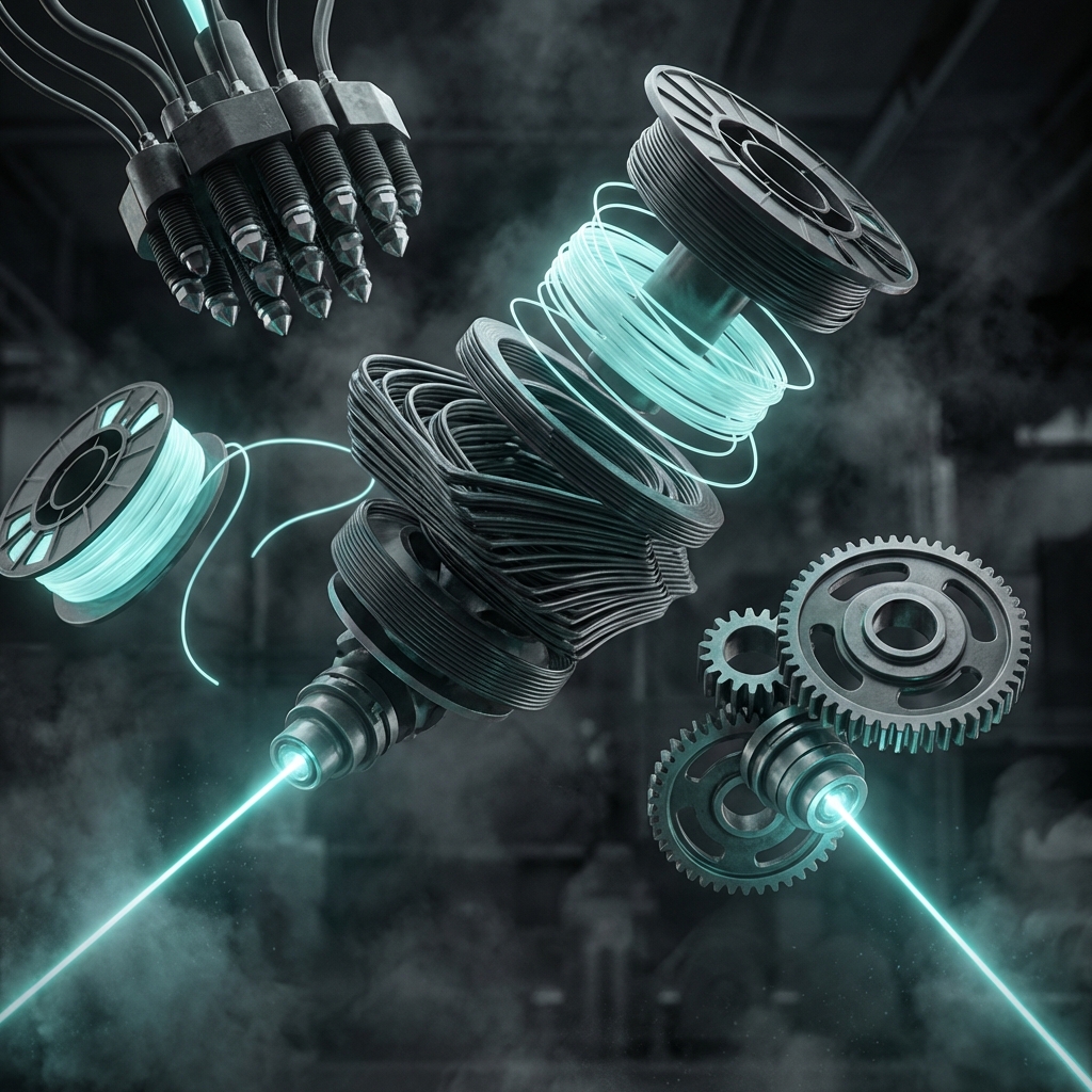 Industrial 3D Printing Background